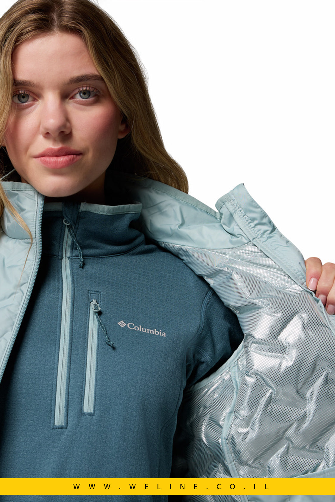 מעיל נשים Columbia Delta Ridge™ II Down – חם, עמיד למים וקל משקל