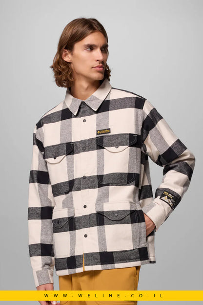 חולצה מכופתרת ארוכה לגברים – High Cascades Shirt Jacket 100% כותנה