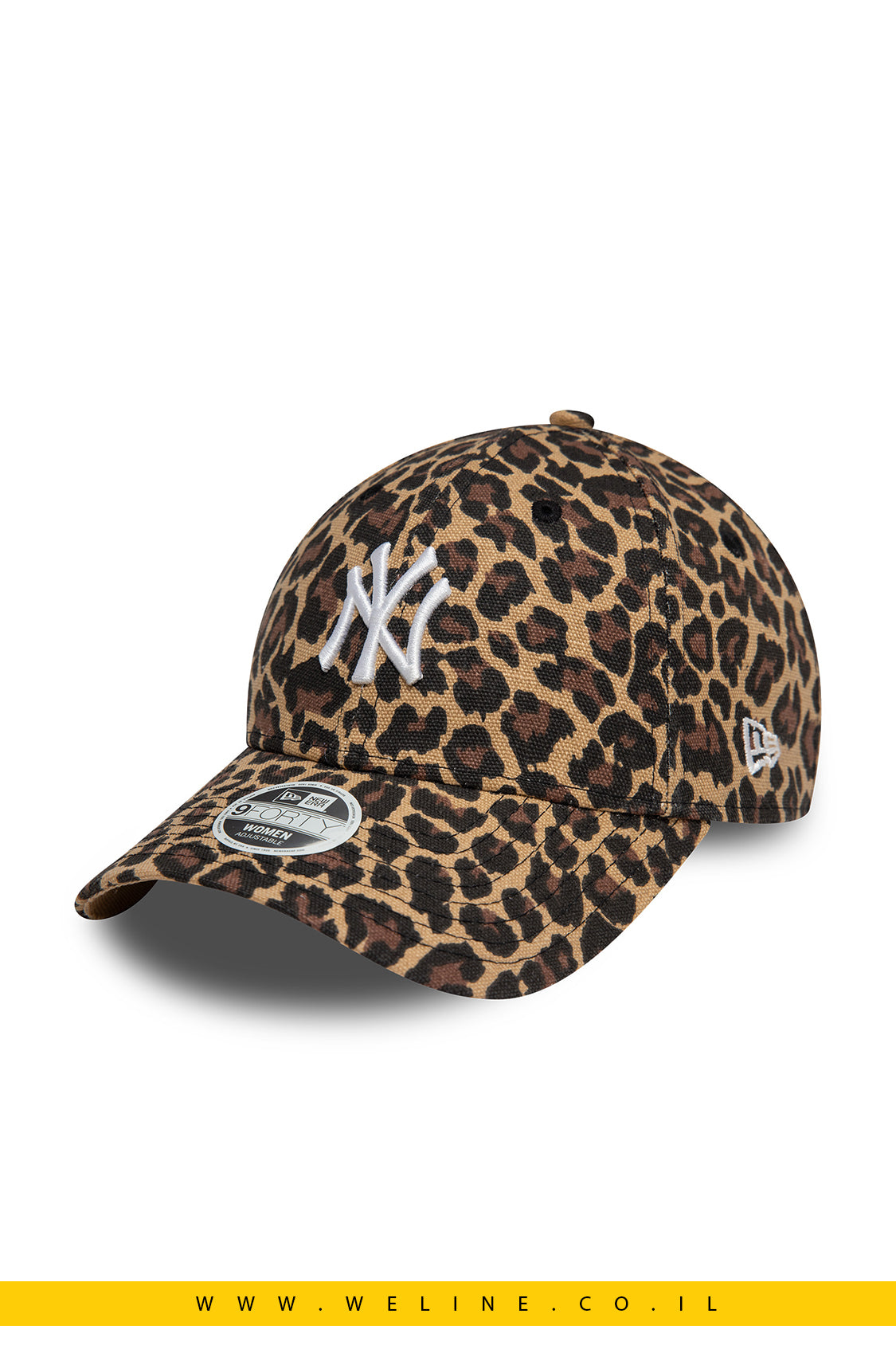 כובע מנומר 9FORTY עם לוגו NEW YORK YANKEES