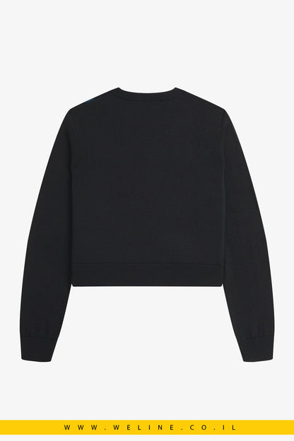 סוודר ארגייל בעיטור Pointelle – Fred Perry