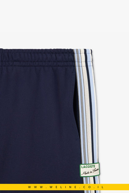 מכנסי טרנינג נשים Lacoste French Made – כחול