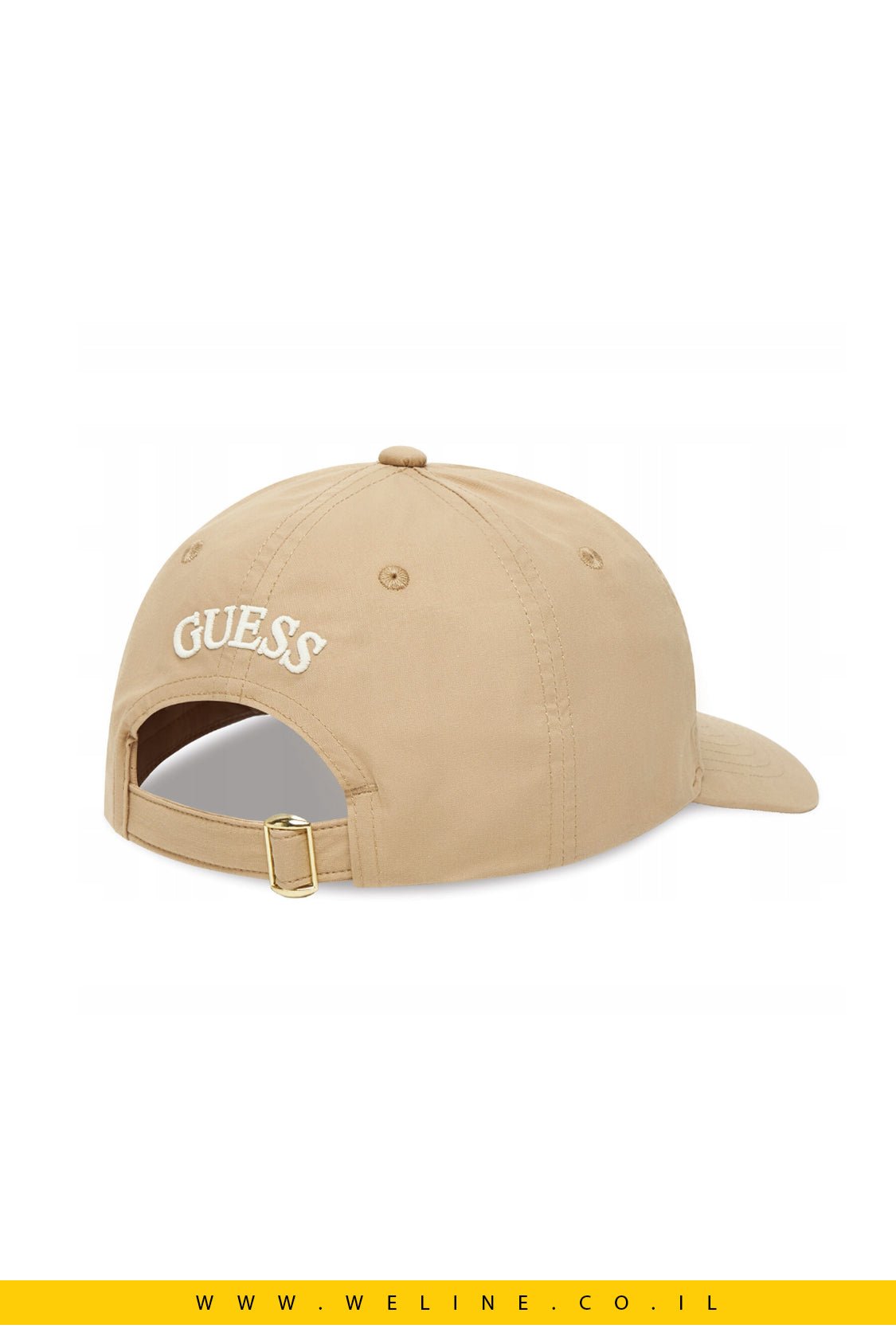 כובע בייסבול 4G Logo לנשים – כותנה עם לוגו מגבת | GUESS - WELINE.CO.IL