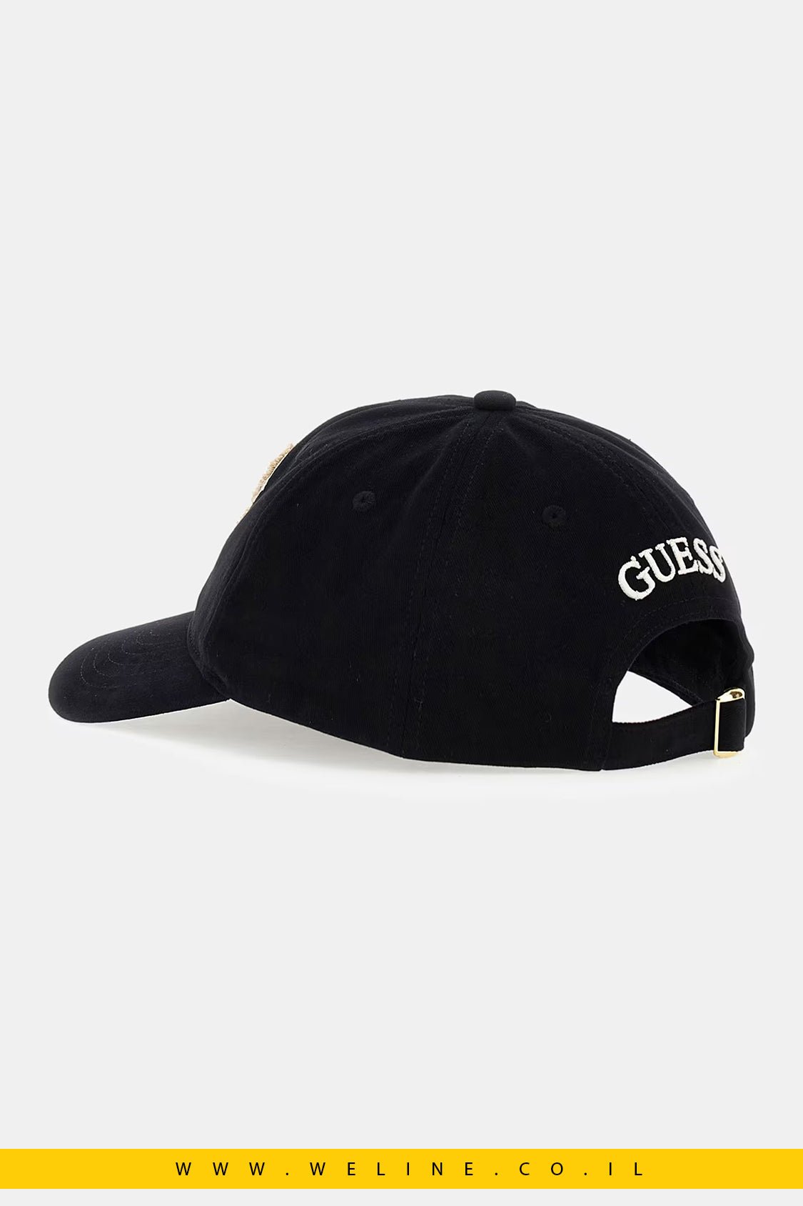 כובע בייסבול 4G Logo לנשים – כותנה עם לוגו מגבת | GUESS - WELINE.CO.IL