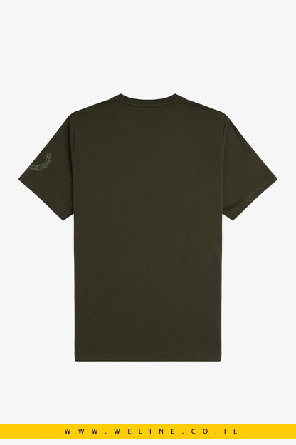 חולצת גרפיקה עם לוגו כפול | Double Branded Graphic T-Shirt
