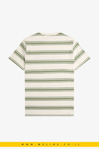 חולצת פסים דקה לגברים – Fine Stripe T-Shirt