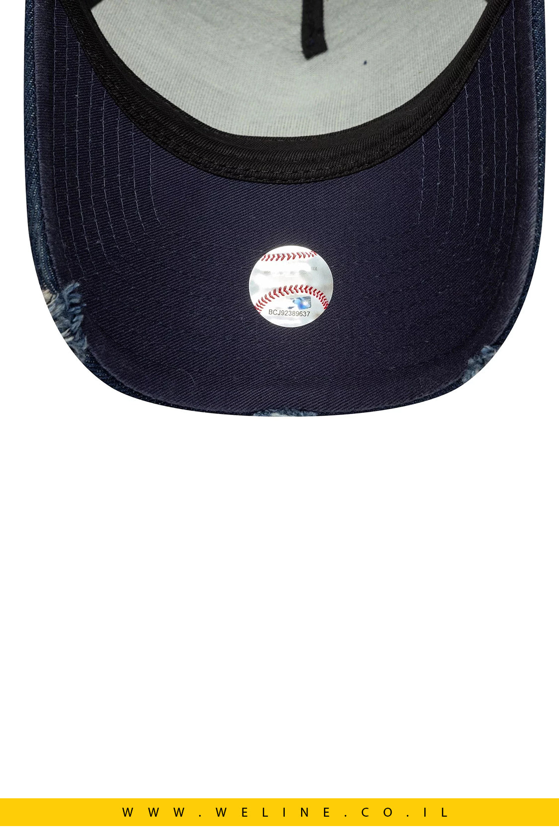 כובע New Era 9FORTY A-Frame Trucker לנשים – MLB LA Dodgers ג’ינס כחול | Snapback