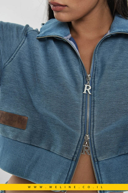 חליפת טריננג בצבע גינס לנשים REPLAY