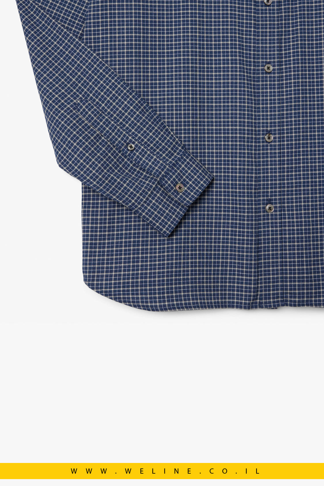 חולצת פלאנל משובצת לגברים Lacoste  – Regular Fit