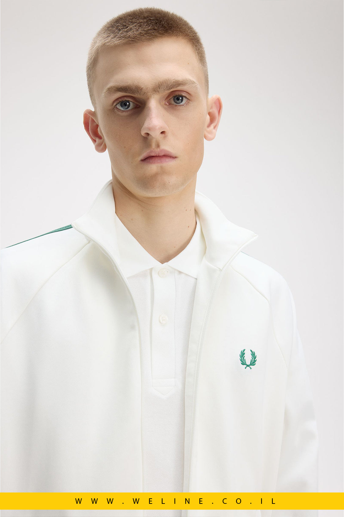 ג׳קט טראק עם פסי מש – Mesh Taped Track Jacket