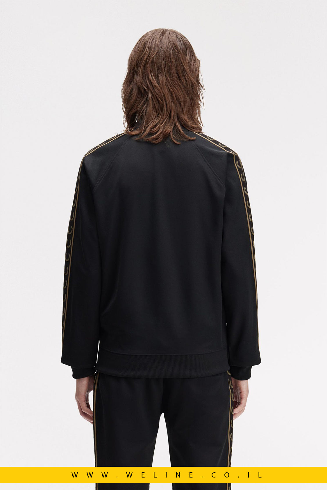 ג׳קט טרנינג עם פסי קונטרסט – Fred Perry