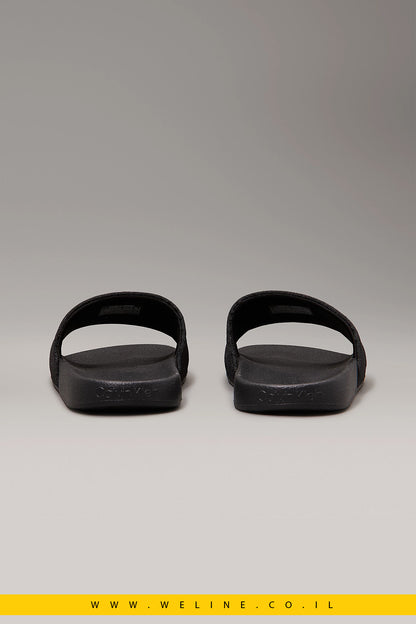 כפכפי נשים Calvin Klein – דגם Logo Jacquard Sliders