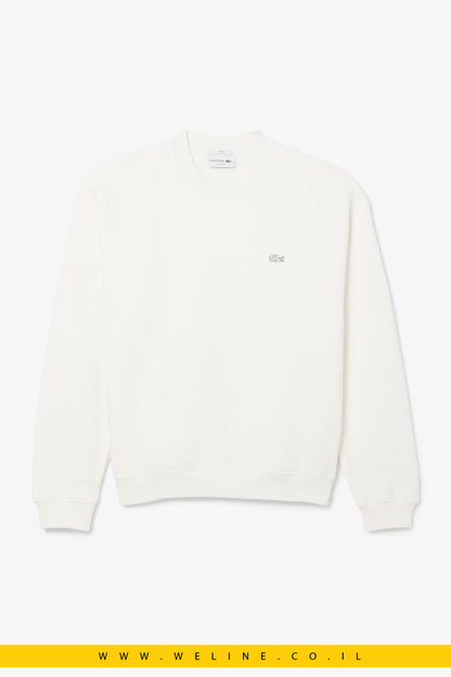 Unisex Loose Fit Heavy Fleece Sweatshirt – Lacoste