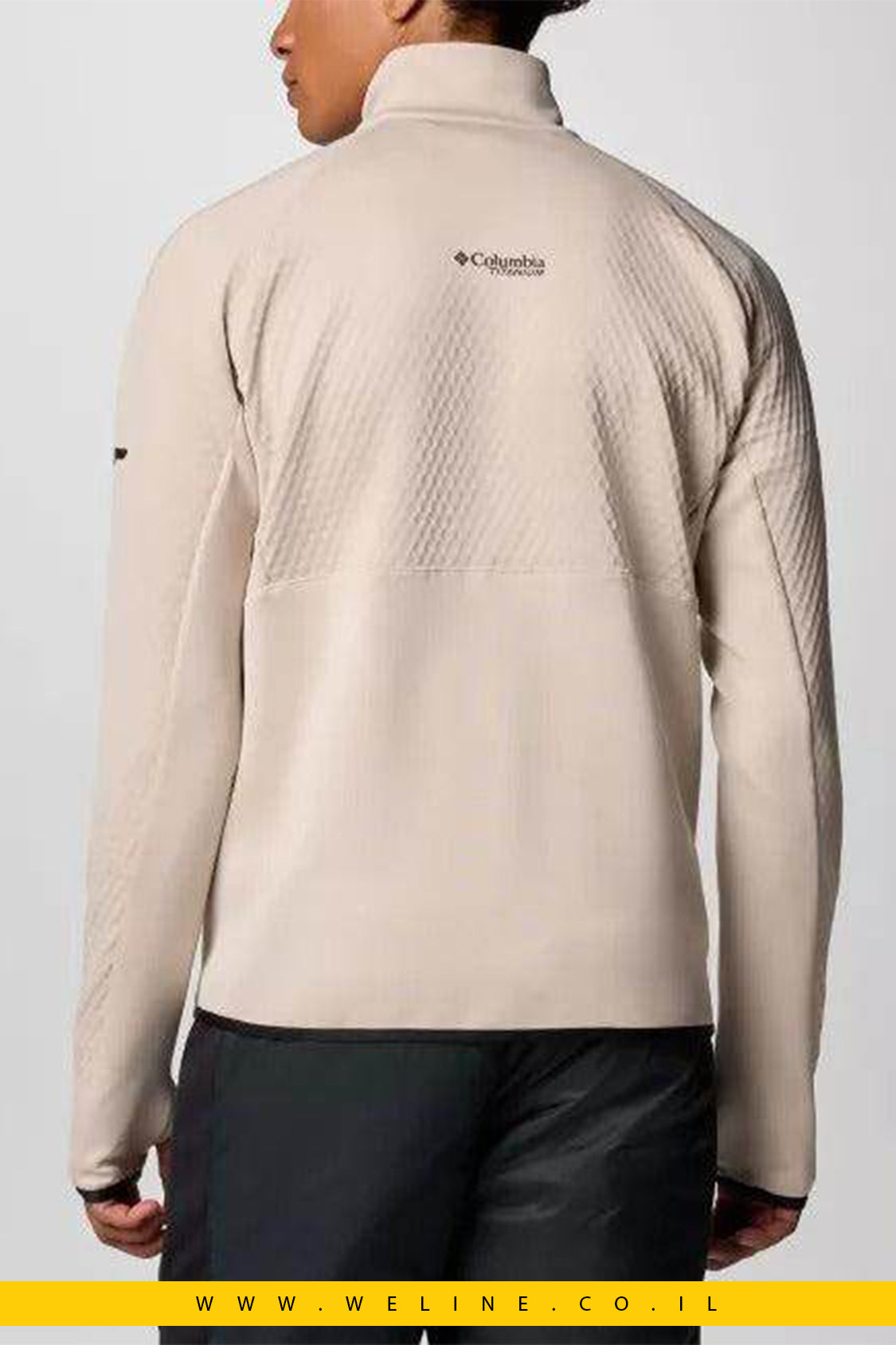 מעיל פליס לגברים - Crystal Leaf Omni-Heat Helix Full Zip