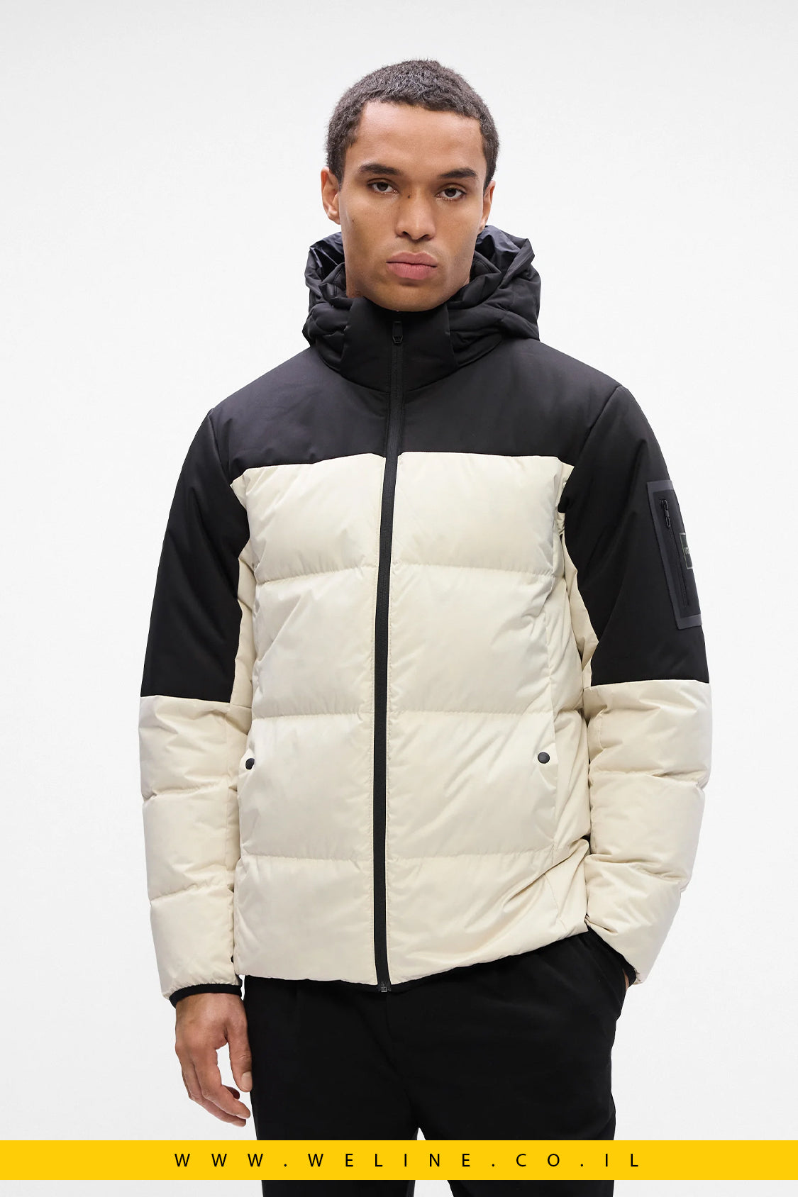 מעיל פוך לגברים – BOSS BLOCK Down Jacket