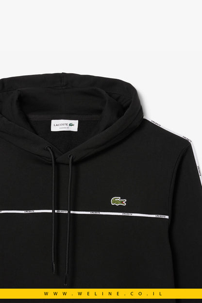 סווטשירט ממותג Classic Fit לגברים Lacoste
