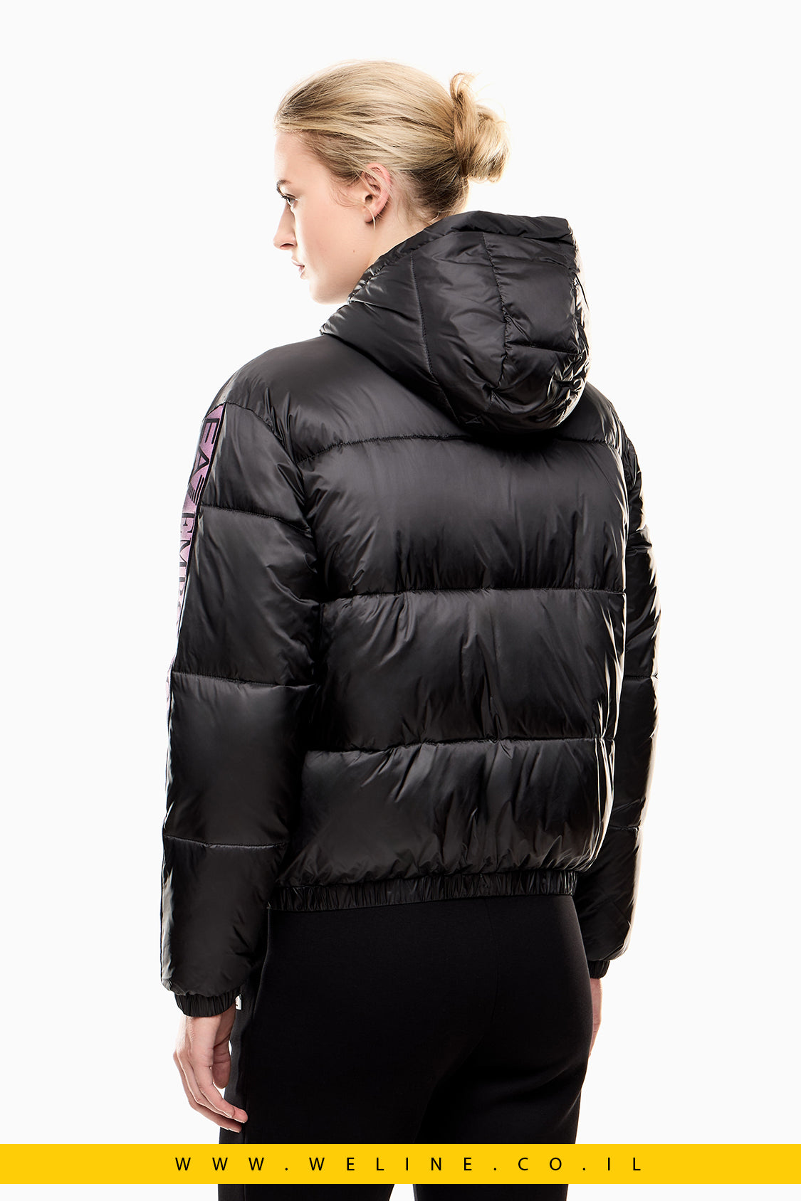 ג'קט קפוצ'ון Dynamic Athlete בטכנולוגיית Natural VENTUS7 – אפור | EA7