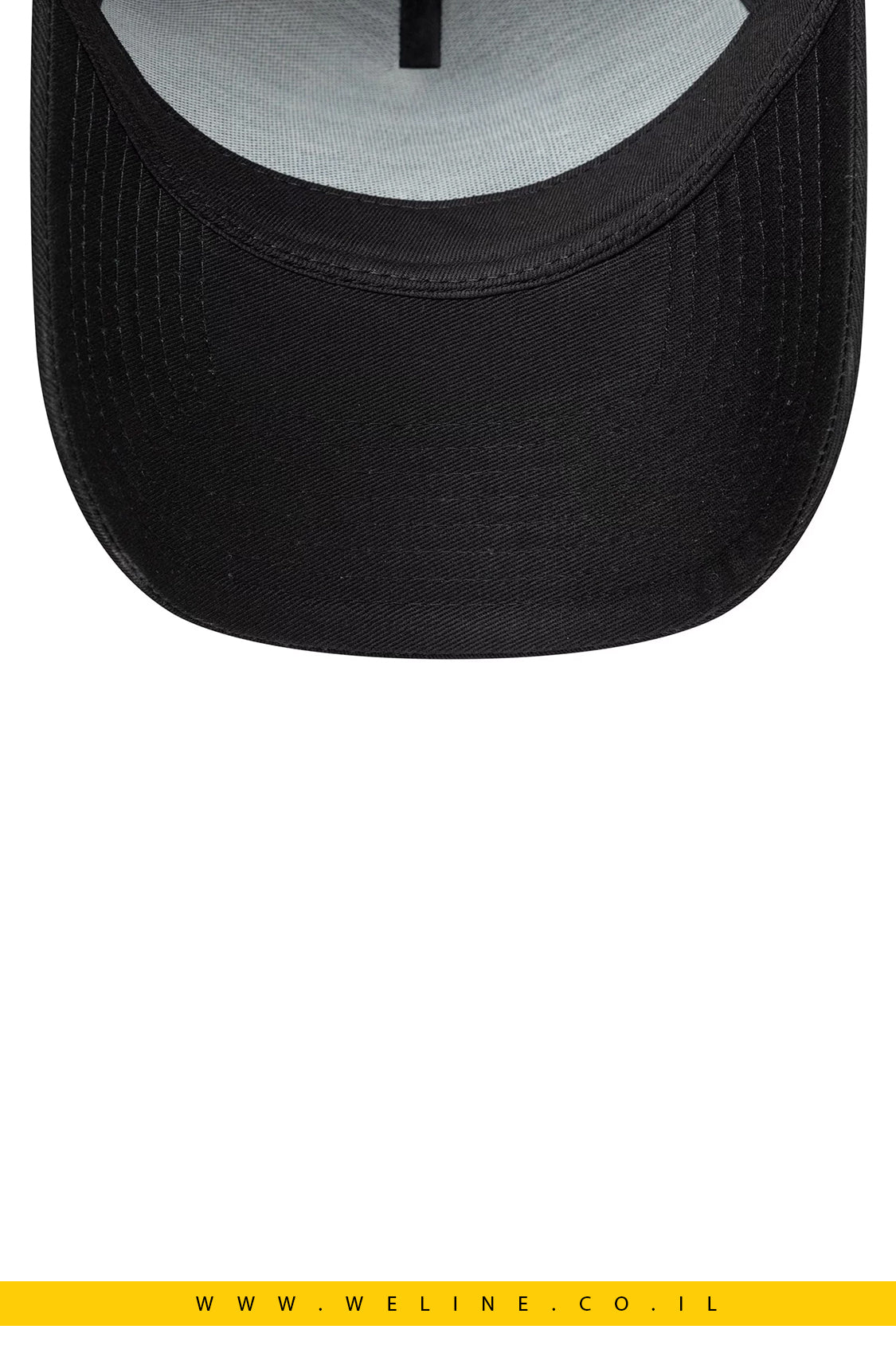 כובע New Era Cotton Patch Trucker – צבע שחור | יוניסקס