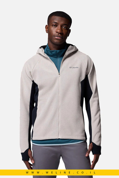 ג'קט ארוך עם כובע מובנה לגברים – Arctic Peak Hooded Full Zip