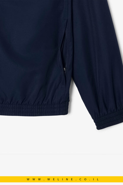 חליפת טניס גברים Lacoste Logo Stripe – כחול