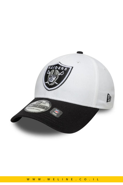 כובע New Era Las Vegas Raiders 39THIRTY Stretch Fit – לבן | NFL Official