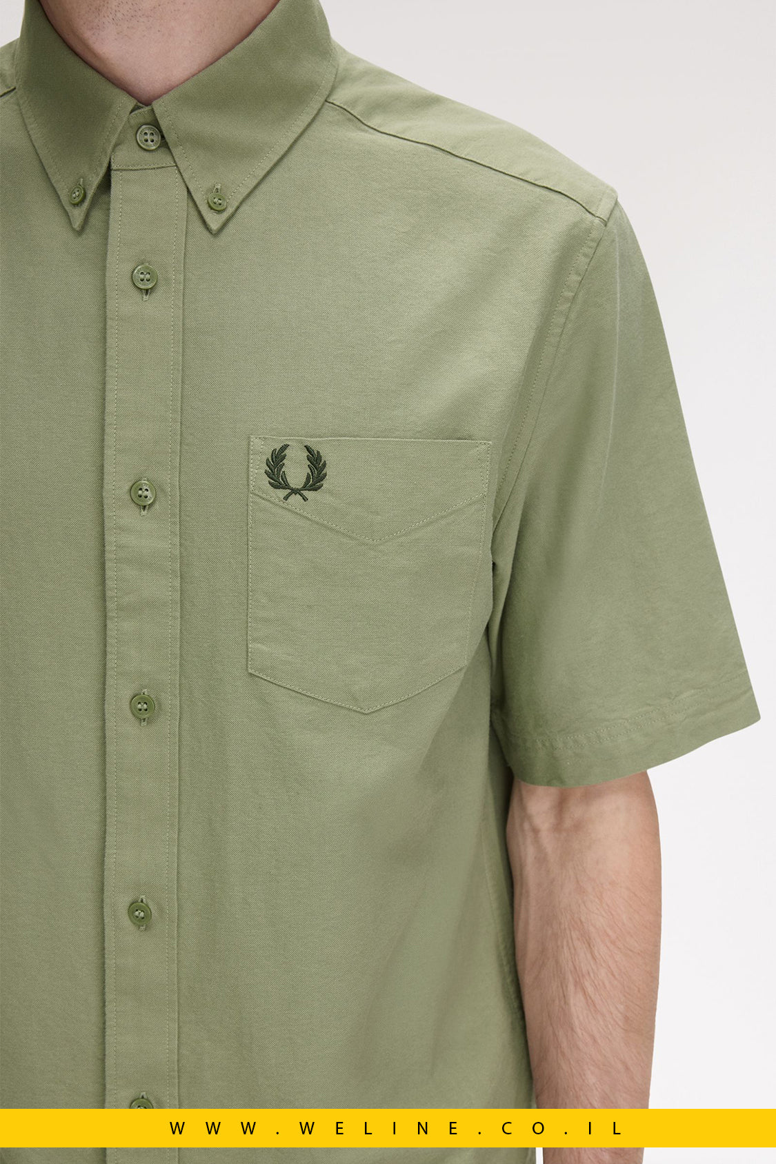 חולצת אוקספורד מכותנה לגברים – Oxford Shirt
