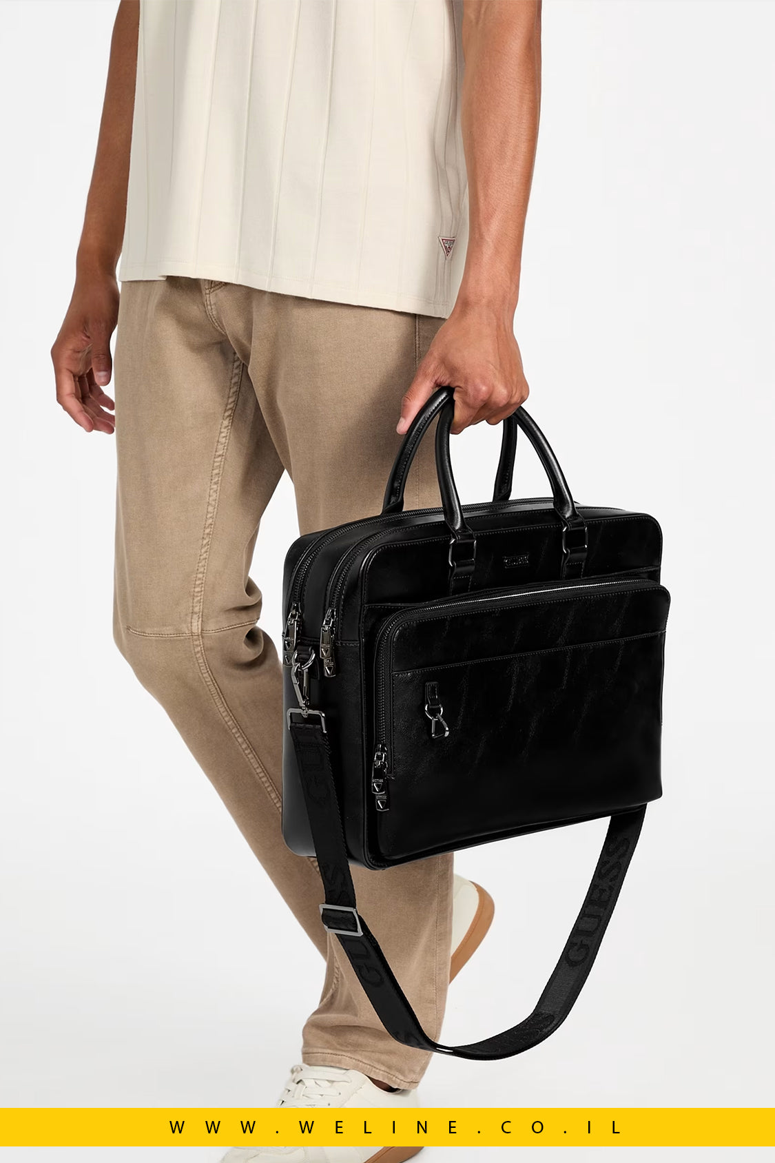 תיק מסמכים Boston מבית GUESS