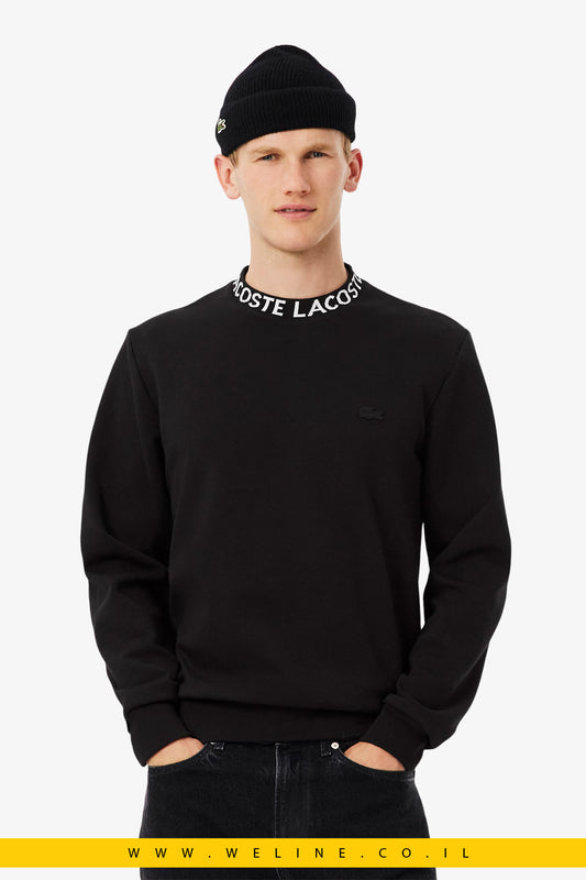 סווטשירט ג’רזי ממותג לגברים Lacoste