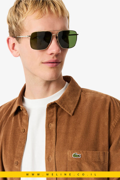 חולצת קורדורוי לגברים – Lacoste