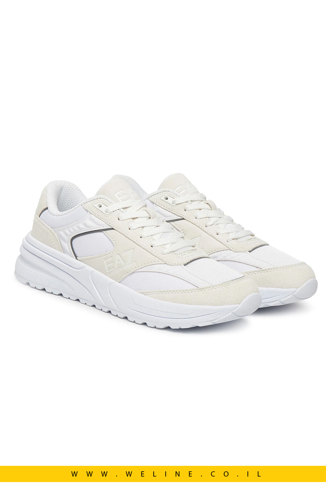 נעלי סניקרס לבנות EA7 Emporio Armani – Triple White