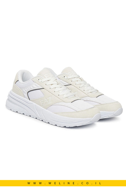 נעלי סניקרס לבנות EA7 Emporio Armani – Triple White