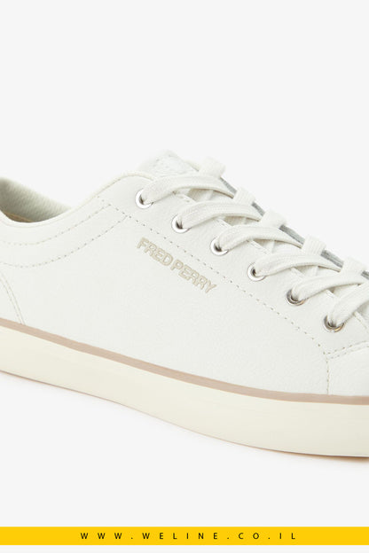 נעלי עור מרקם בסגנון טניס קלאסי לגברים – Baseline Leather