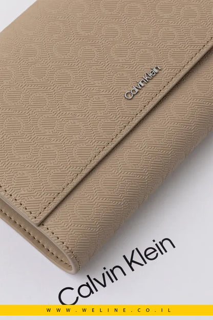 ארנק נשים Calvin Klein – דגם K60K612940 בצבע בז'