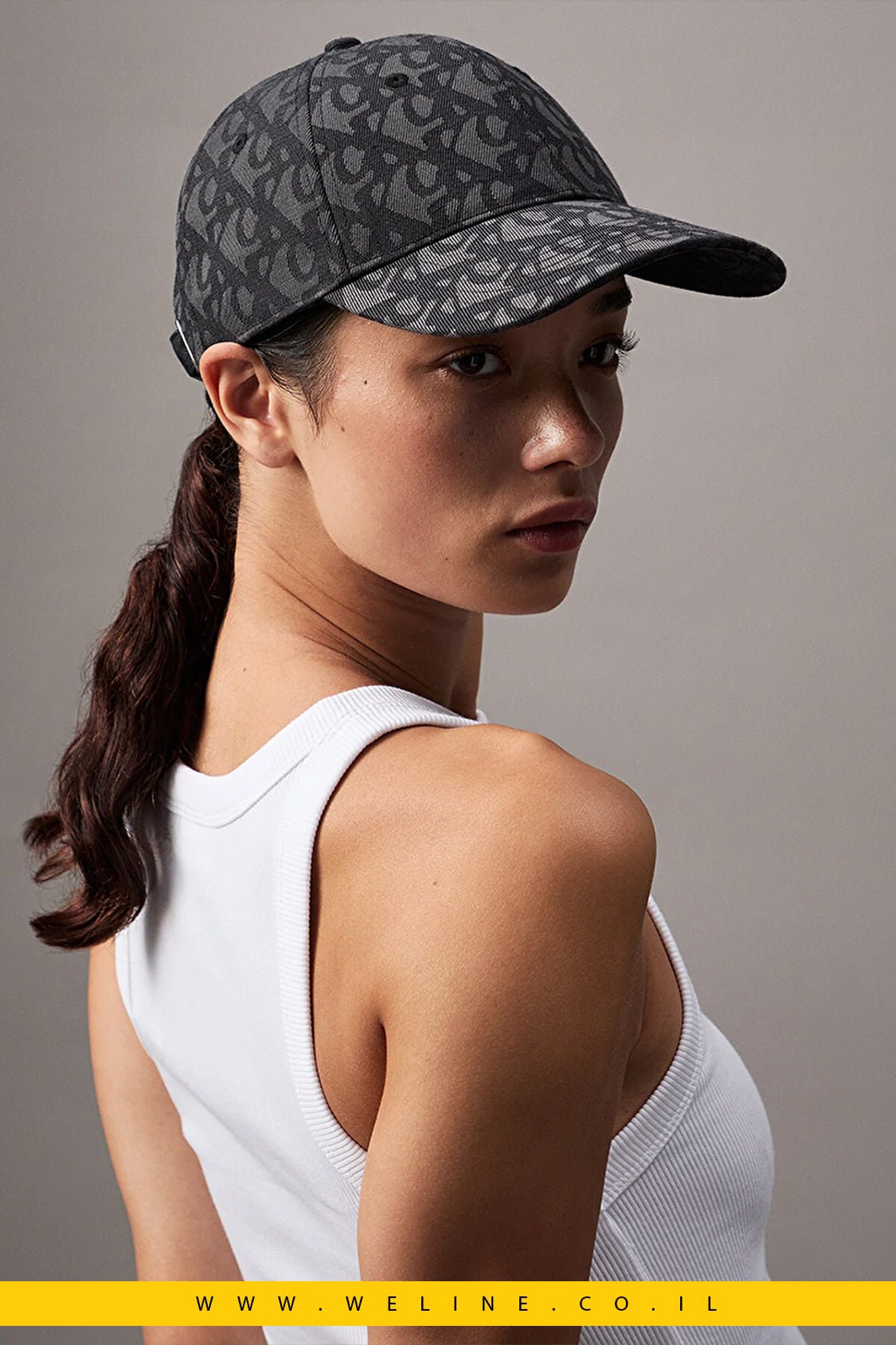 כובע בייסבול נשים 6 פנלים – Calvin Klein - WELINE.CO.IL