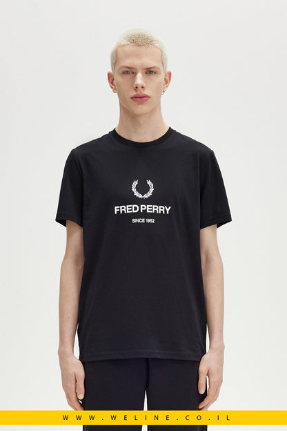 חולצת גרפיקה עם לוגו Fred Perry | Fred Perry Graphic T-Shirt