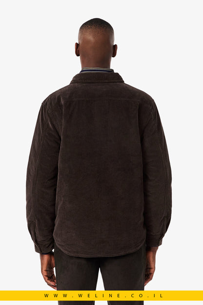 אוברשירט קורדרוי אוברסייז לגברים Lacoste – חום