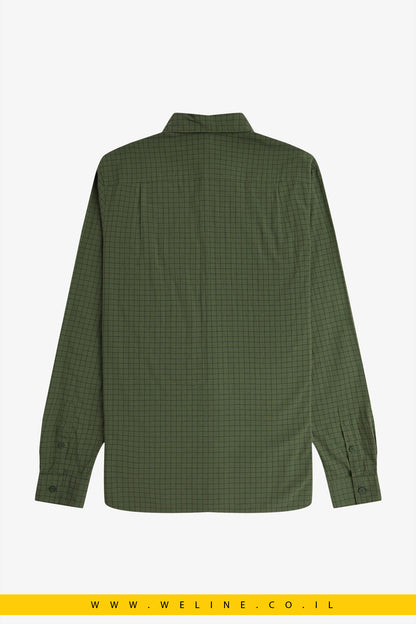 חולצת משבצות Grid Check מבית Fred Perry