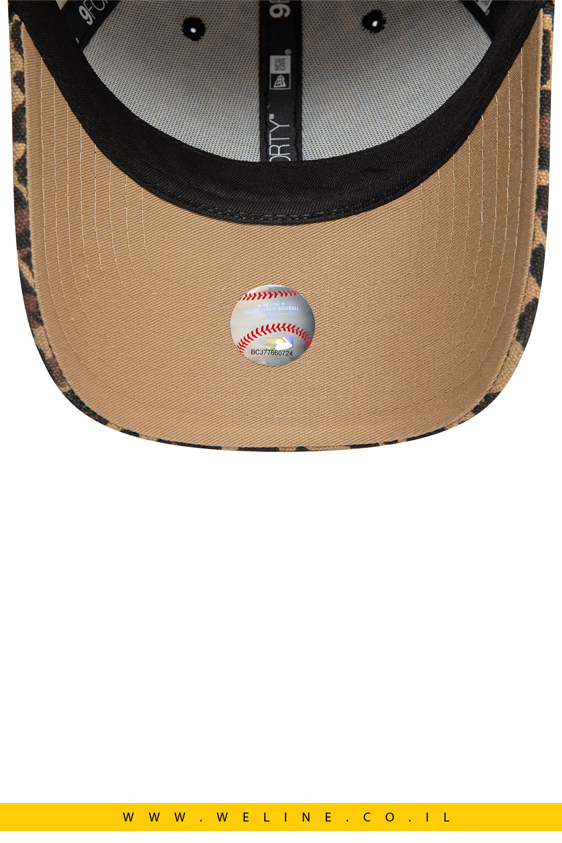כובע מנומר 9FORTY עם לוגו NEW YORK YANKEES
