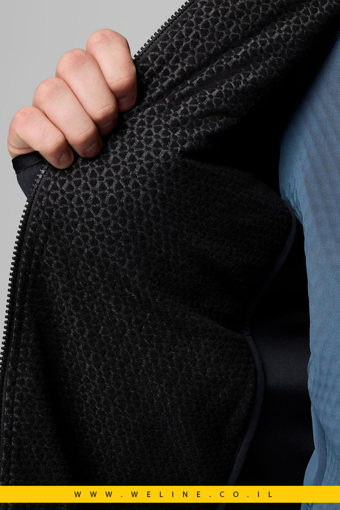 ג׳קט פליס היברידי Titanium collection – Arctic Crest™ Hybrid Technical Fleece לגברים