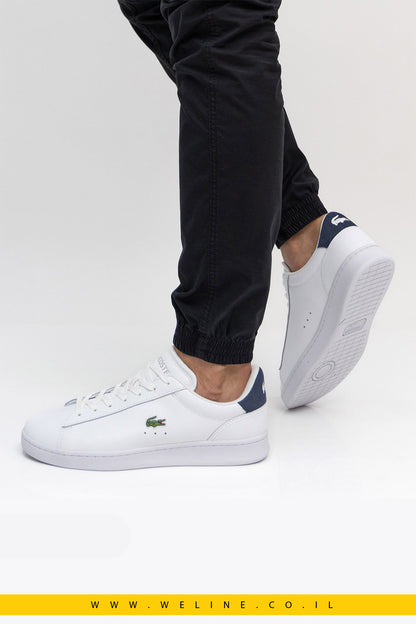 נעלי סניקרס עור לגברים Lacoste