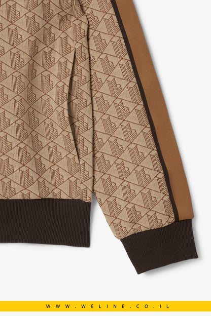 ג’קט ספורט Paris Zip-Up Jacquard לגברים Lacoste