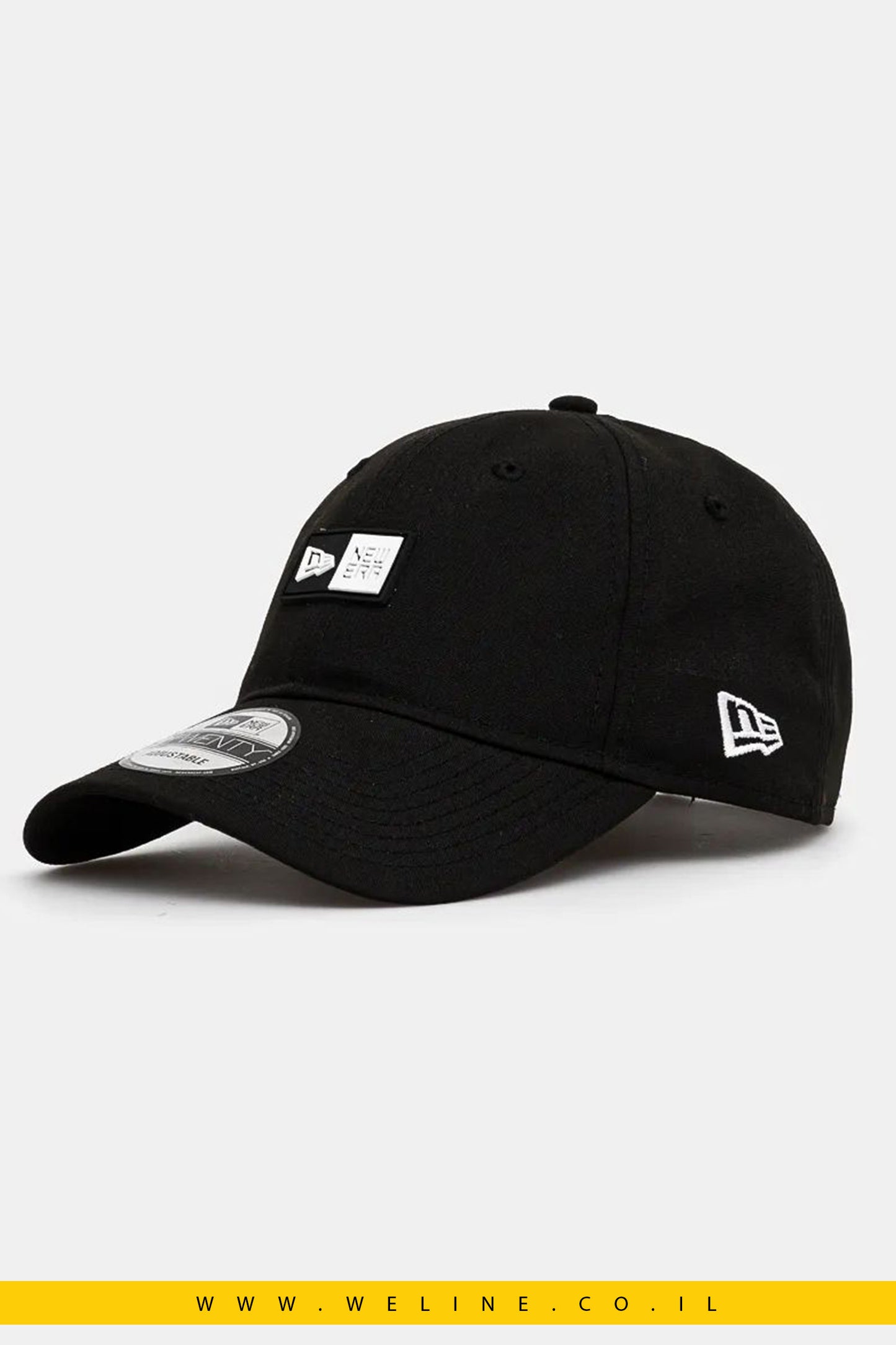 כובע New Era Recycled 9twenty Jockey בצבע שחור