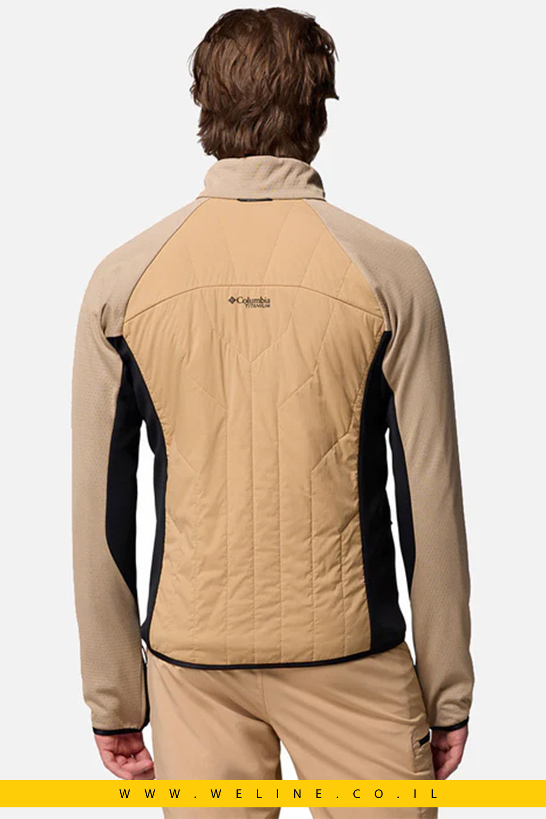 ג'קט לגברים Arctic Crest Hybrid Full Zip – גזרת Active Fit