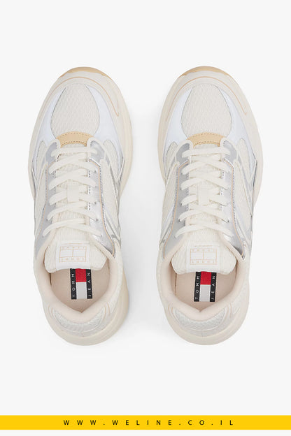 סניקרס ראנר משולבי טקסטורות – Tommy Jeans