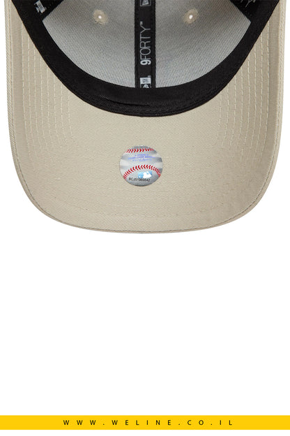 כובע 9FORTY LA Dodgers קרם עם פאץ' צדדי