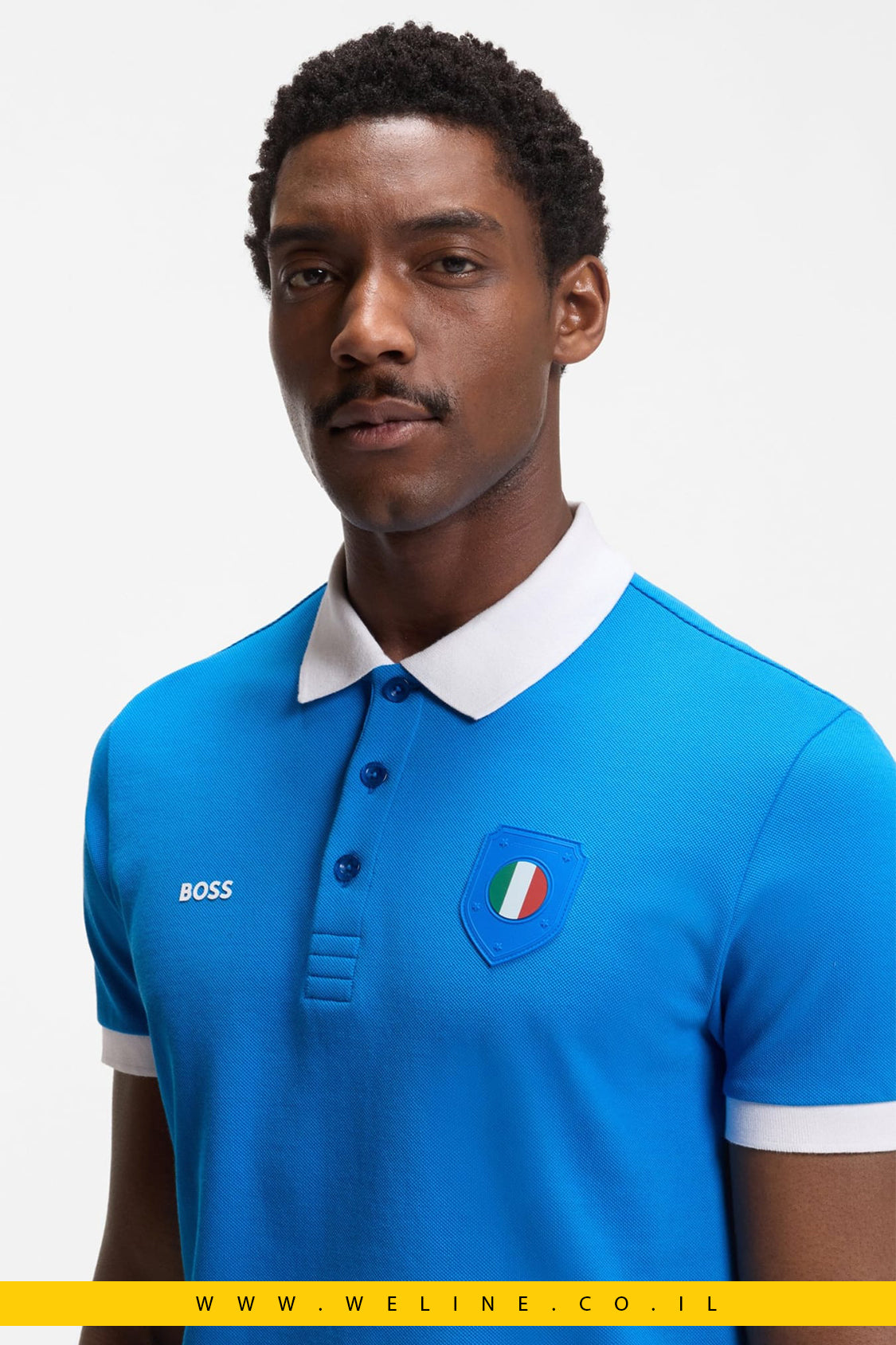 חולצת פולו גברים BOSS Paddy Polo Shirt Italy – Regular Fit