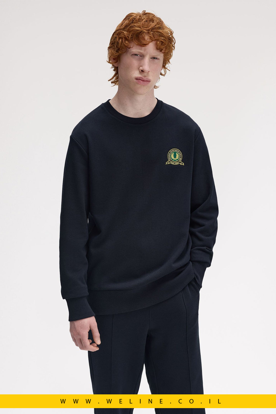 סווטשירט לגברים Tennis Badge – כחול