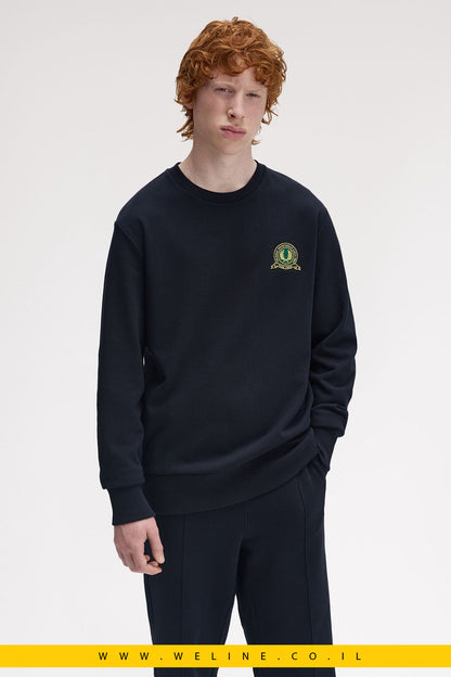 סווטשירט לגברים Tennis Badge – כחול