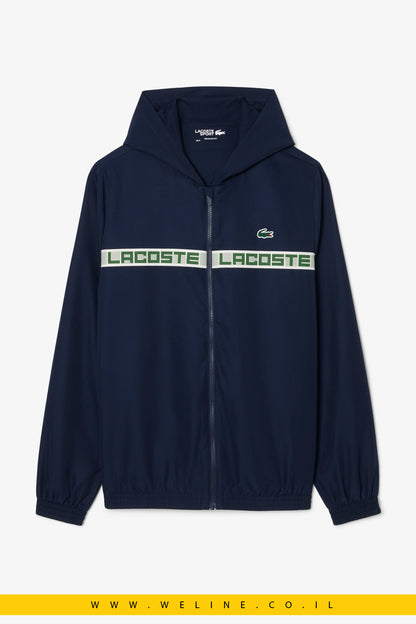 חליפת טניס גברים Lacoste Logo Stripe – כחול