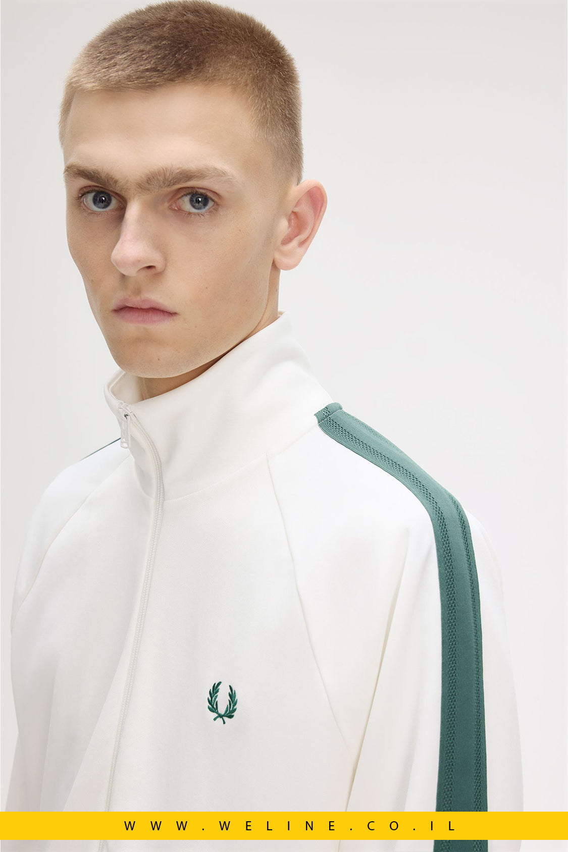 ג׳קט טראק עם פסי מש – Mesh Taped Track Jacket