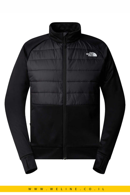 מעיל היברידי Reaxion של The North Face, בצבע שחור.